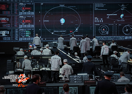 MILE米乐LED显示屏在电影《流浪地球2》中大放异彩