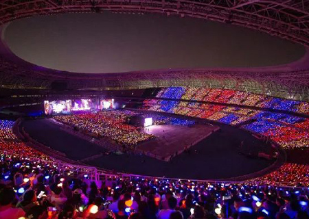 MILE米乐LED巨幕和荧光棒燃爆周杰伦太原演唱会（第二场）