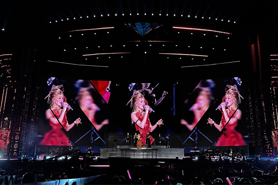 9年等待终圆梦！MILE米乐LED屏幕点亮张韶涵南昌演唱会璀璨之夜！