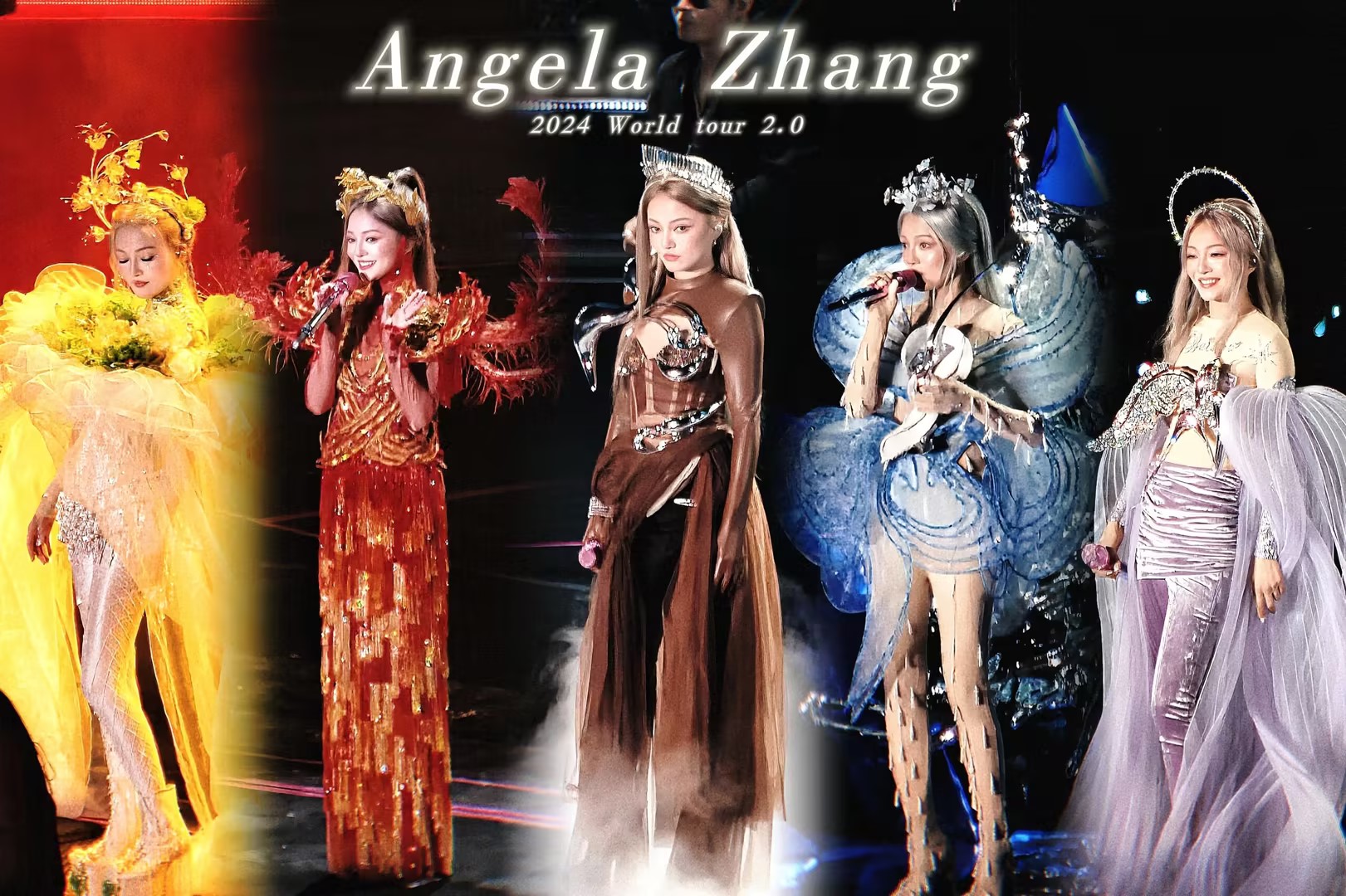 璀璨夺目！MILE米乐LED巨幕打造光影魔法，张韶涵湖州演唱会变身高定秀场